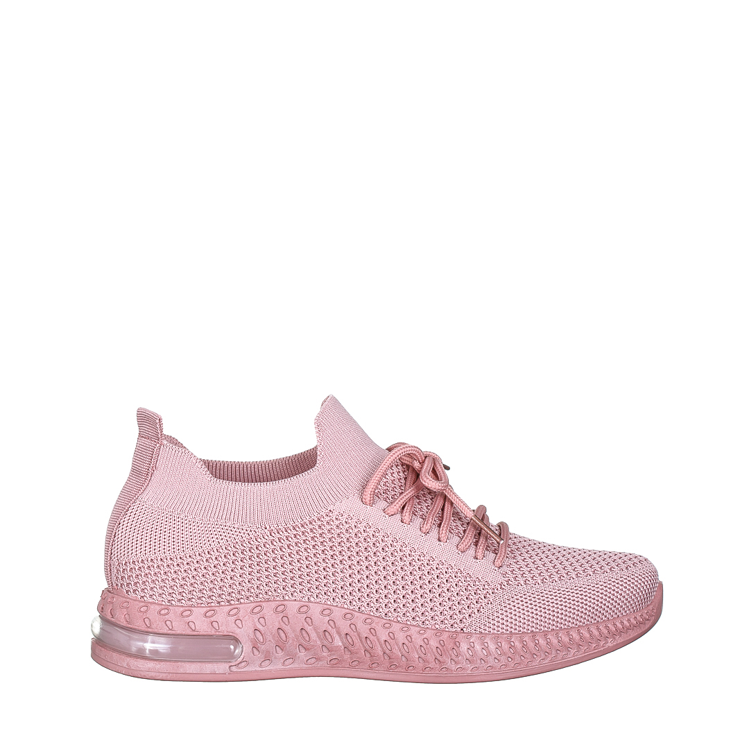 Vayda rózsaszín női sportcipő, textil anyagból készült, 2 - Kalapod.hu