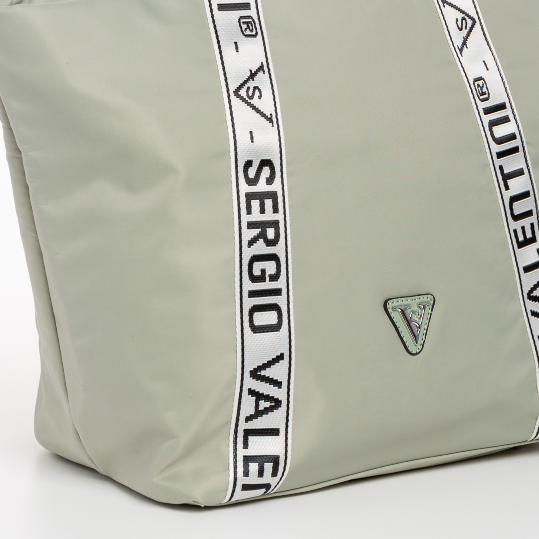Anelise zöld női táska, textil anyagból készült, 4 - Kalapod.hu