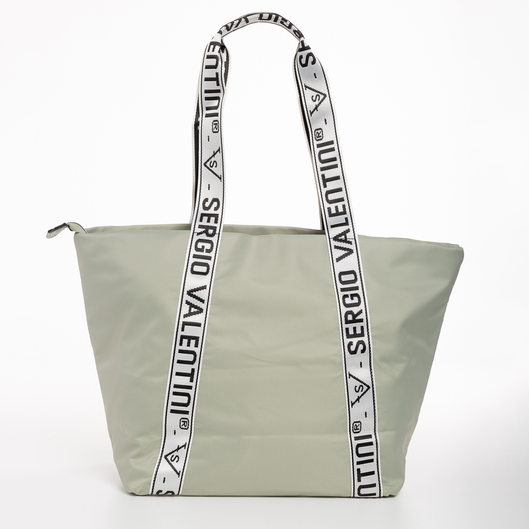 Anelise zöld női táska, textil anyagból készült, 5 - Kalapod.hu
