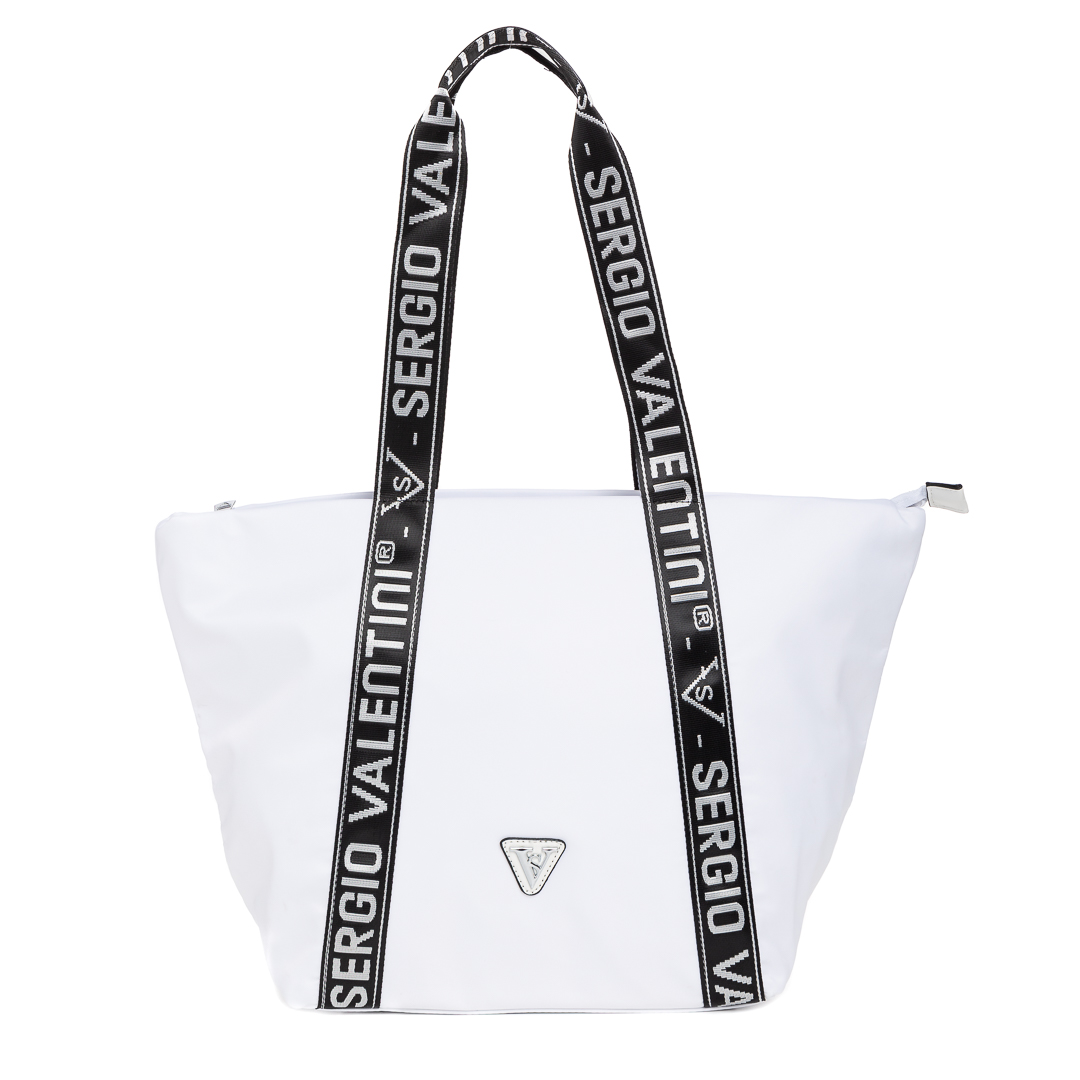 Anelise fehér női táska, textil anyagból készült, 3 - Kalapod.hu