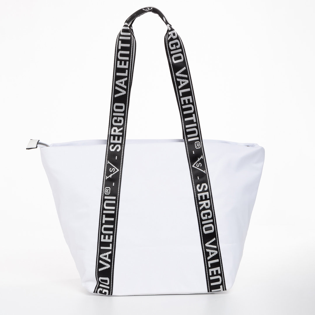 Anelise fehér női táska, textil anyagból készült, 5 - Kalapod.hu