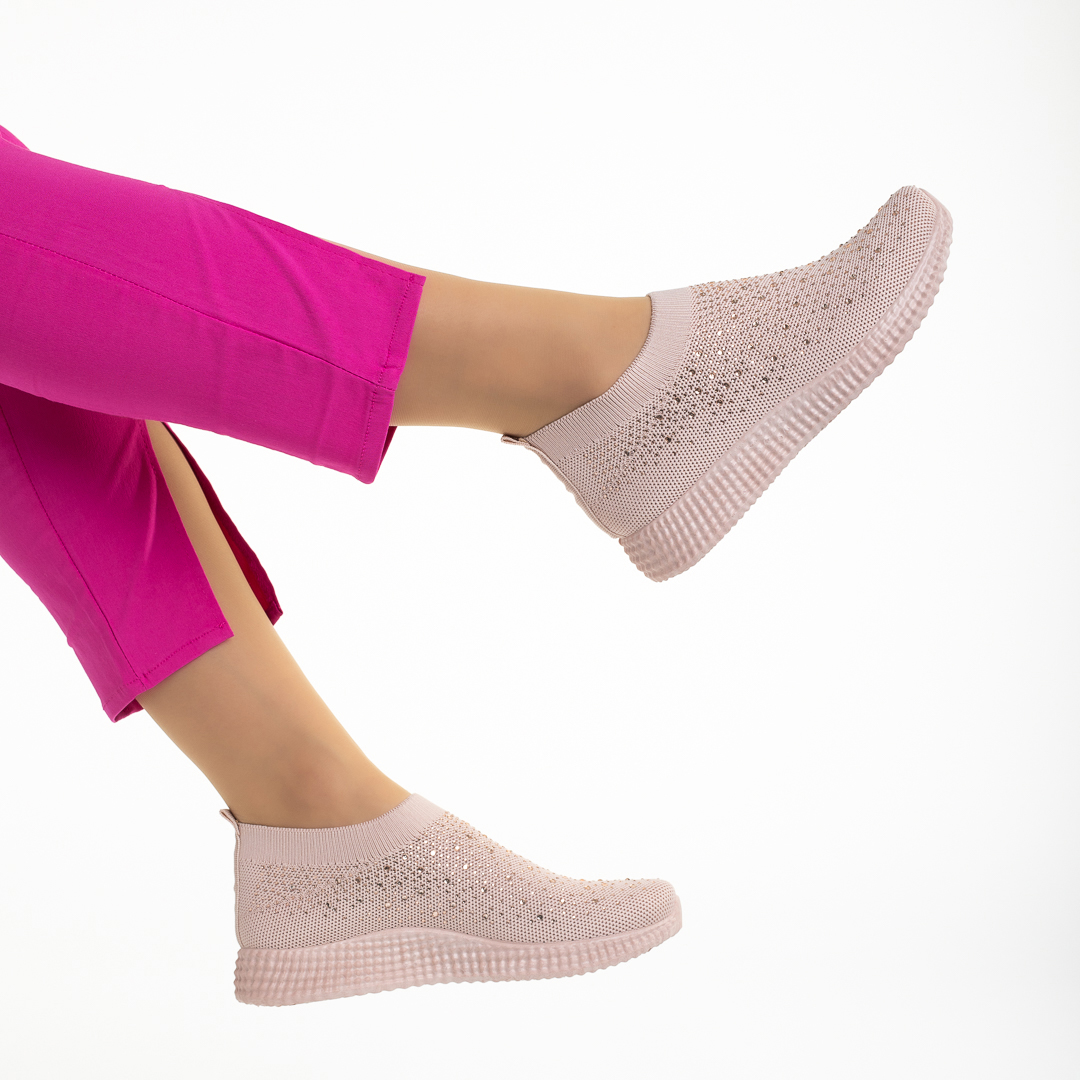 Sorrel rózsaszín női sportcipő, textil anyagból készült, 6 - Kalapod.hu