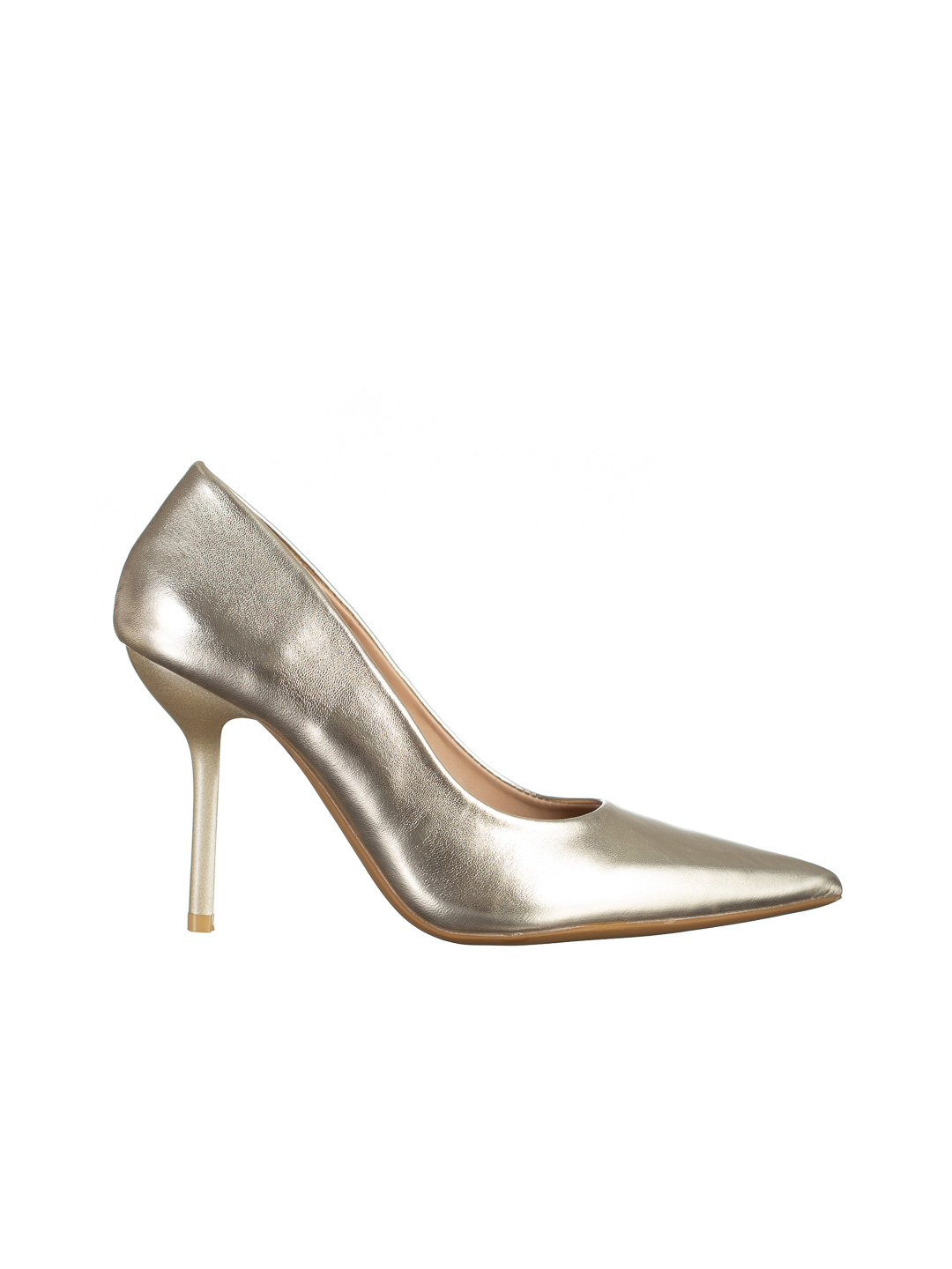 Leya arany női cipő, műbőrből készült, 6 - Kalapod.hu
