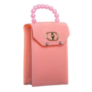 Női táskák, Eva rózsaszín női táska, műbőrből készült - Kalapod.hu