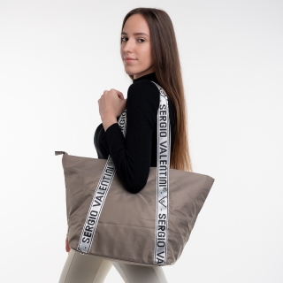 Női táskák, Anelise khaki női táska, textil anyagból készült - Kalapod.hu