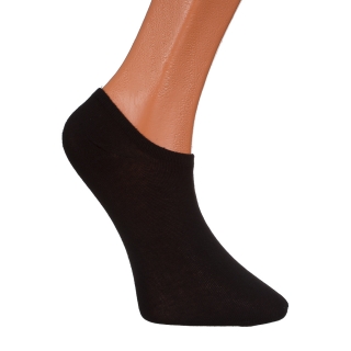  Női zokni és harisnya, 3 darabos fekete női zokni, BD-1015 - Kalapod.hu