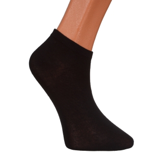  Női zokni és harisnya, 3 darabos fekete női zokni, BD-1070 - Kalapod.hu