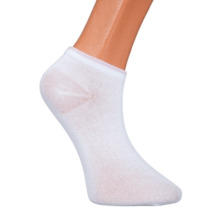 Női zokni, 3 pár fehér, sötétszürke és világosszürke csillamos női zokni készlet BD-1085 - Kalapod.hu