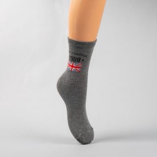 GYEREK KIEGÉSZÍTŐK, 2 darabos piros és szürke Lee Cooper Edhy gyerek zokni - Kalapod.hu