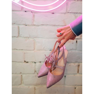 Shaira lila női cipő textil anyagból - Kalapod.hu