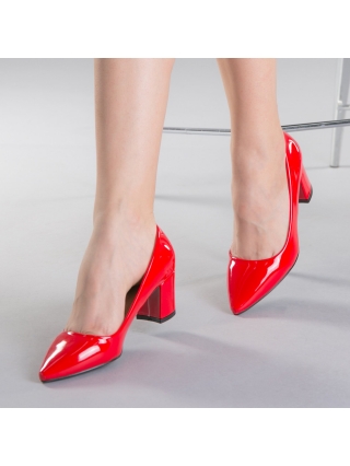 Afila piros női cipő - Kalapod.hu