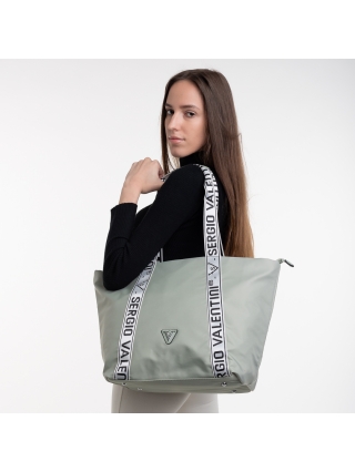 Női táskák, Anelise zöld női táska, textil anyagból készült - Kalapod.hu