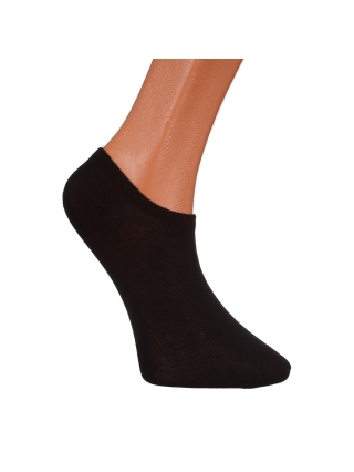  Női zokni és harisnya, 3 darabos fekete női zokni, BD-1015 - Kalapod.hu