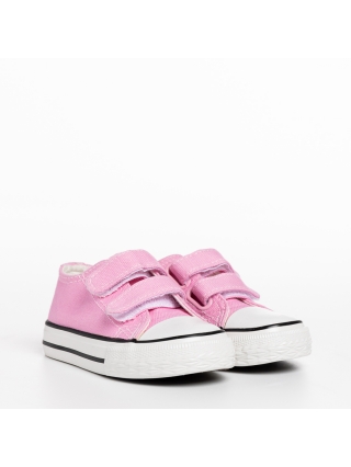 Gyerek tornacipő, Haku rózsaszín gyerek tornacipő, textil anyagból készült - Kalapod.hu