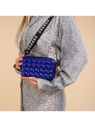 Santina kék női kozmetikus táska, akrilból készült - Kalapod.hu
