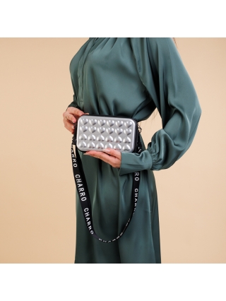 Santina ezüst női kozmetikus táska, akrilból készült - Kalapod.hu