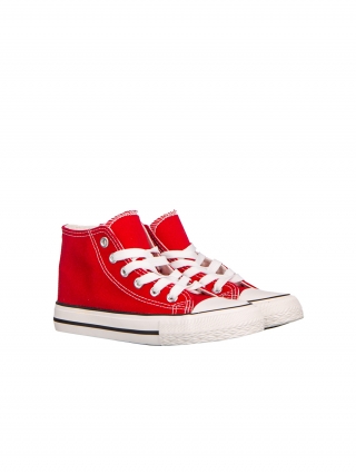 Gyerek tornacipő, Selini piros gyerek tornacipő - Kalapod.hu