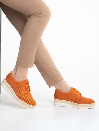 Női cipő, Caresa narancssárga női cipő - Kalapod.hu