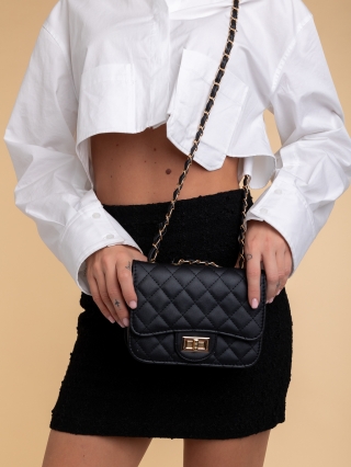 Női táskák, Brynja fekete, női, ökológiai bőr táska - Kalapod.hu