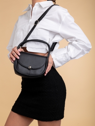 Női táskák, Julitta fekete, női, ökológiai bőr táska - Kalapod.hu