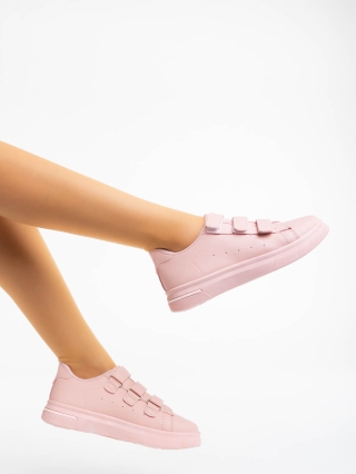 Deziree rózsaszín női sport cipő ökológiai bőrből - Kalapod.hu