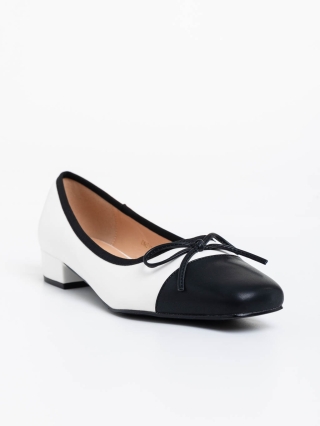 Női cipő, Shyann fehér női magassarkú cipő ökológiai bőrből - Kalapod.hu