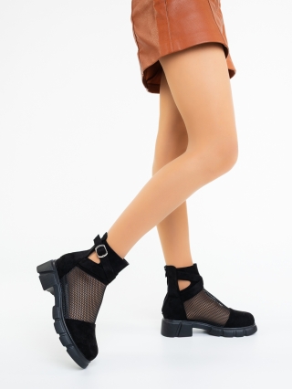 NŐI LÁBBELIK, Tavaszi-őszi csizma Ishira Fekete - Kalapod.hu