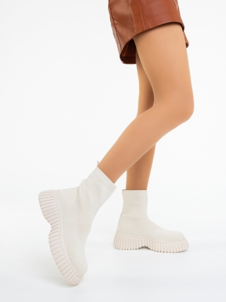 NŐI LÁBBELIK, Női platform bakancs Janaki Bézs - Kalapod.hu