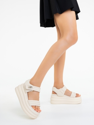 LAST SIZE, Női platform szandál Zyla Bézs - Kalapod.hu
