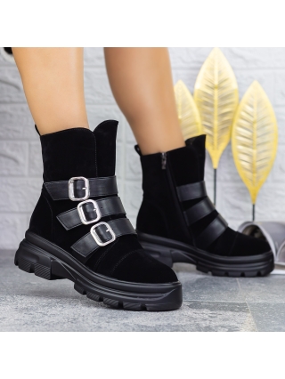 Női bakancs, Női bakancs Gabbie Fekete - Kalapod.hu