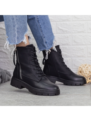 Női bakancs, Női bakancs Gisella Fekete - Kalapod.hu