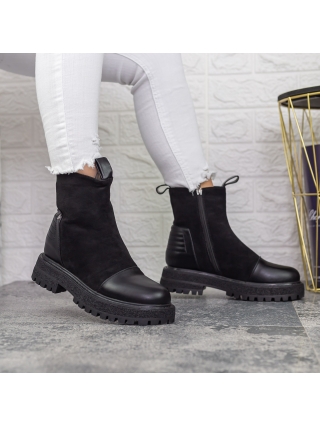 Női bakancs, Női bakancs Mihaly Fekete - Kalapod.hu