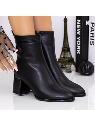 NŐI LÁBBELIK, Vastag sarkú bokacsizma Onaya Fekete - Kalapod.hu