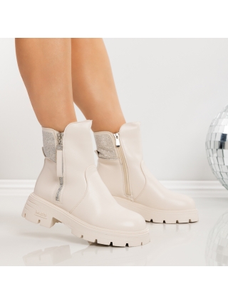 Női bakancs, Puha női csizma Breanna Bézs - Kalapod.hu