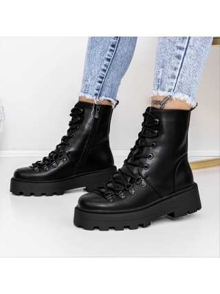 Női bakancs, Puha női csizma Nevella Fekete - Kalapod.hu