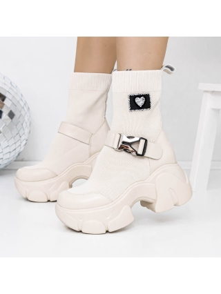 NŐI LÁBBELIK, Tavaszi-őszi női csizma Refada Bézs - Kalapod.hu