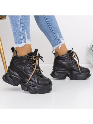 NŐI LÁBBELIK, Puha női csizma Emada Fekete - Kalapod.hu