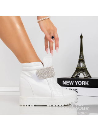 NŐI LÁBBELIK, Női Bakancs Eada Fehér - Kalapod.hu