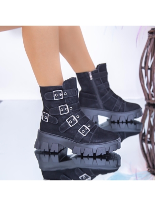 Női bakancs, Női bakancs Adaza Fekete - Kalapod.hu