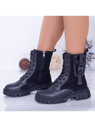 Női bakancs, Női bakancs Amaza Fekete - Kalapod.hu