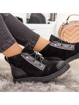 Női bakancs, Női Bakancs Kalada Fekete - Kalapod.hu