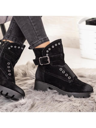 Női bakancs, Női Bakancs Seada Fekete - Kalapod.hu