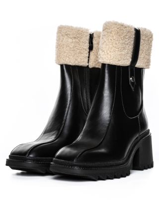 LÁBBELIK, Vilyana fekete női bakancs - Kalapod.hu