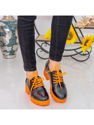 Női cipő, Női Casual cipők Rovada fekete-narancssárga - Kalapod.hu