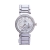 Bellos ezüst fehérrel fémszíjas női óra - Kalapod.hu