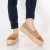 Vienna camel, textil anyagból készült női espadrile, 3 - Kalapod.hu