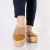 Vienna camel, textil anyagból készült női espadrile, 4 - Kalapod.hu