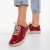 Egisa piros alkalmi női cipő, természetes bőrből, 5 - Kalapod.hu