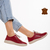 Egisa piros alkalmi női cipő, természetes bőrből - Kalapod.hu