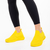 Aceline sárga női sportcipő, textil anyagból készült, 3 - Kalapod.hu